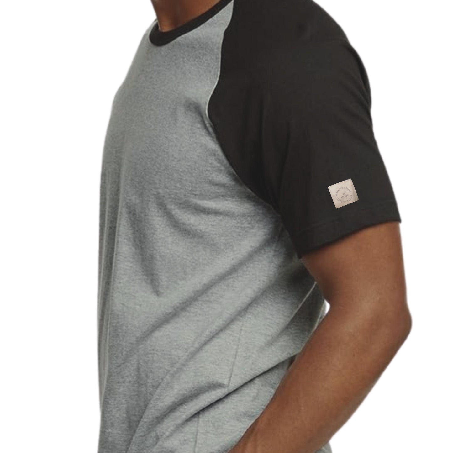 JULES Mens Tops L / Multi-Color JULES - Color block cotton t-shirt