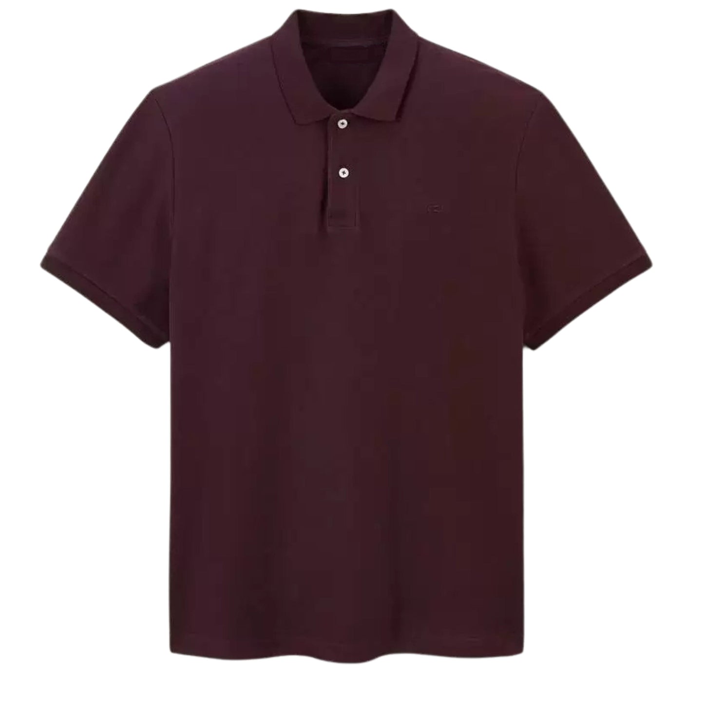 JULES Mens Tops S / Burgundy JULES - Cotton button up t-shirt