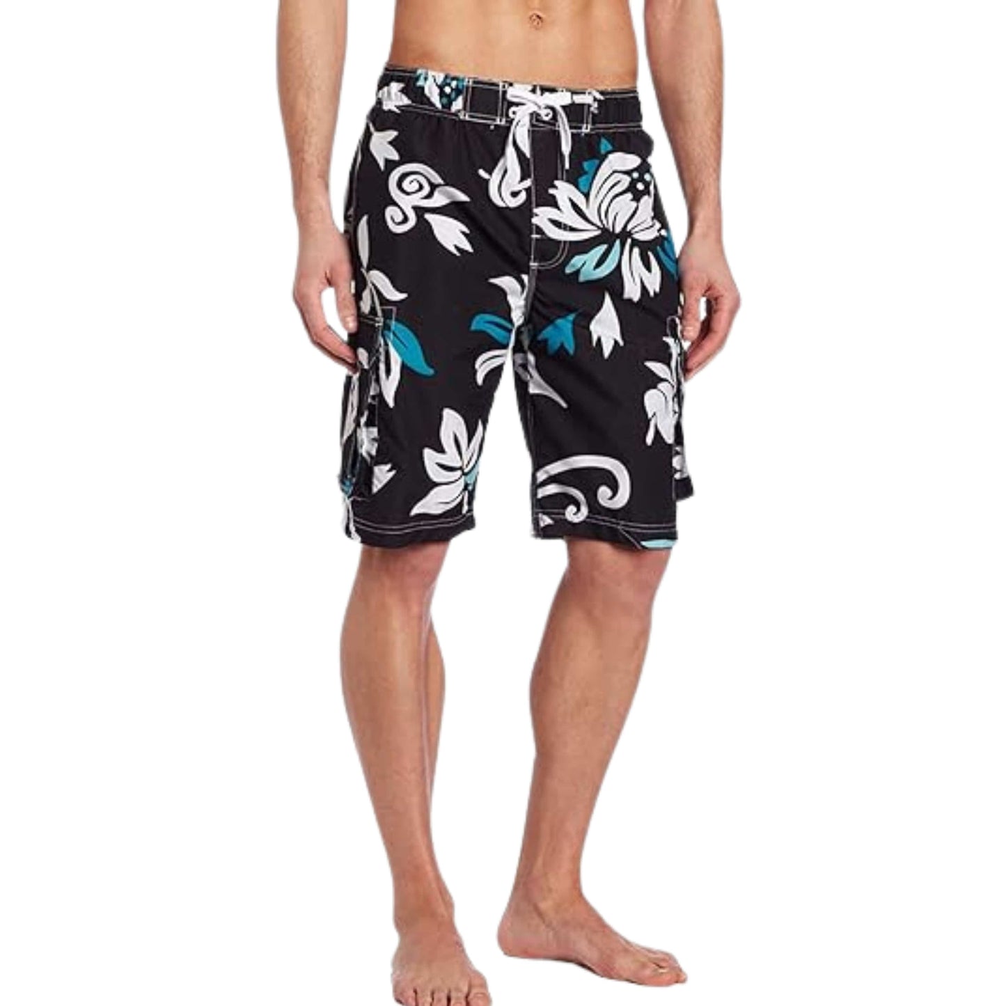 KANU SURF Mens Swimwear L / Multi-Color KANU SURF - Barracuda Swim Trunks