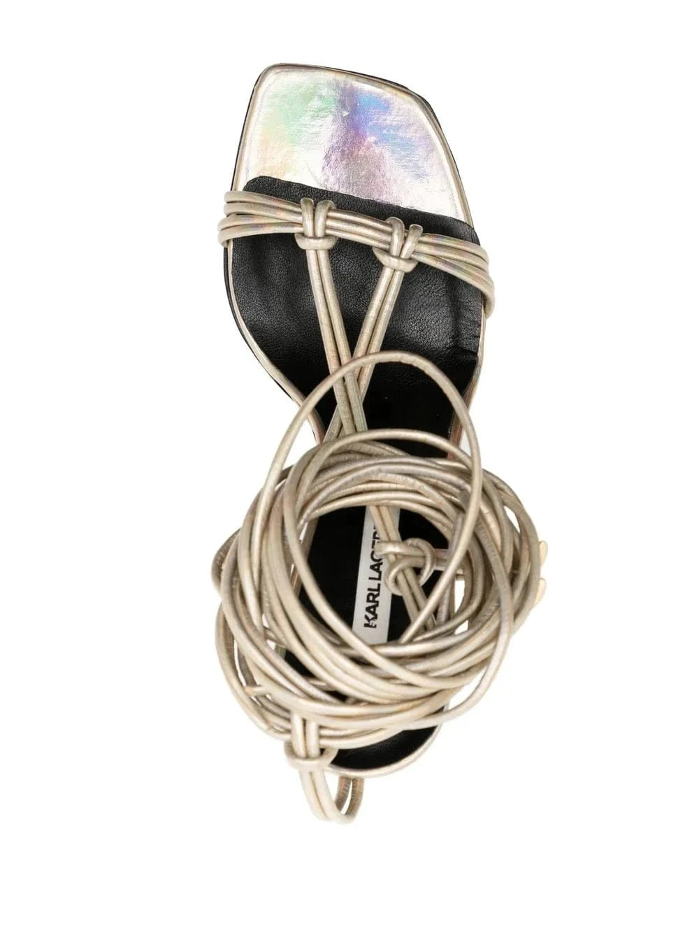 KARL LAGERFELD Womens Shoes 39 / Gold KARL LAGERFELD - Gala High sandals