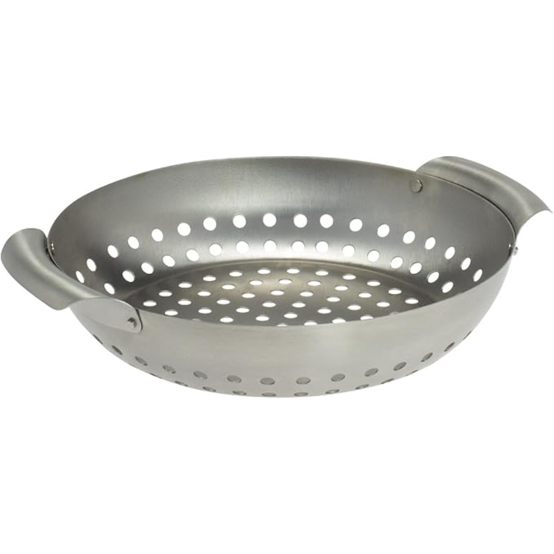 HOME IDEAS - Stainless Steel Round Grill Plate