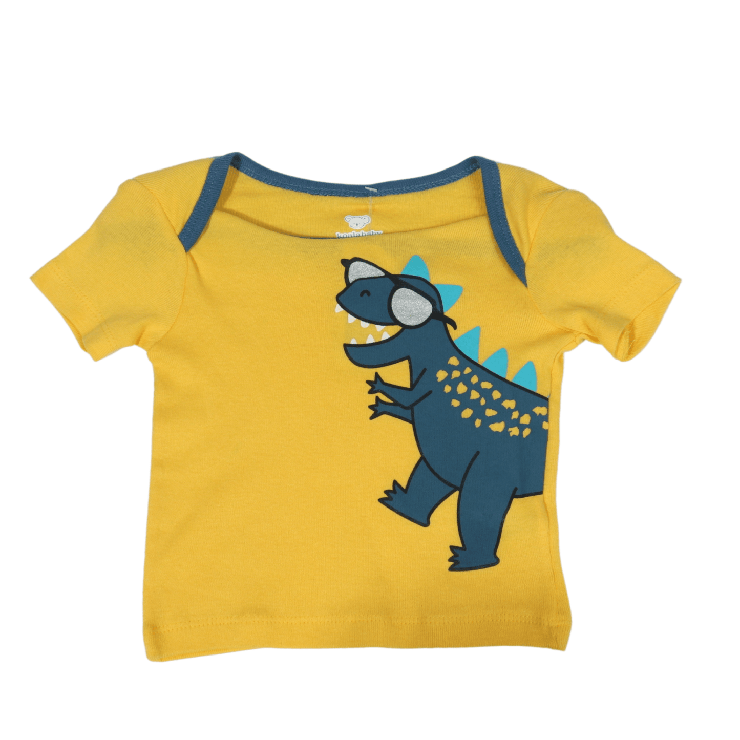 KOALA BABY Baby Boy 6-9 Month / Yellow KOALA BABY - Cool dinosaur t-shirt