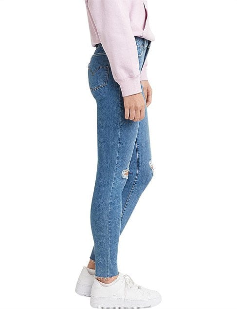 LEVI'S Womens Bottoms S / Blue LEVI'S - 710 Super Skinny Jeans