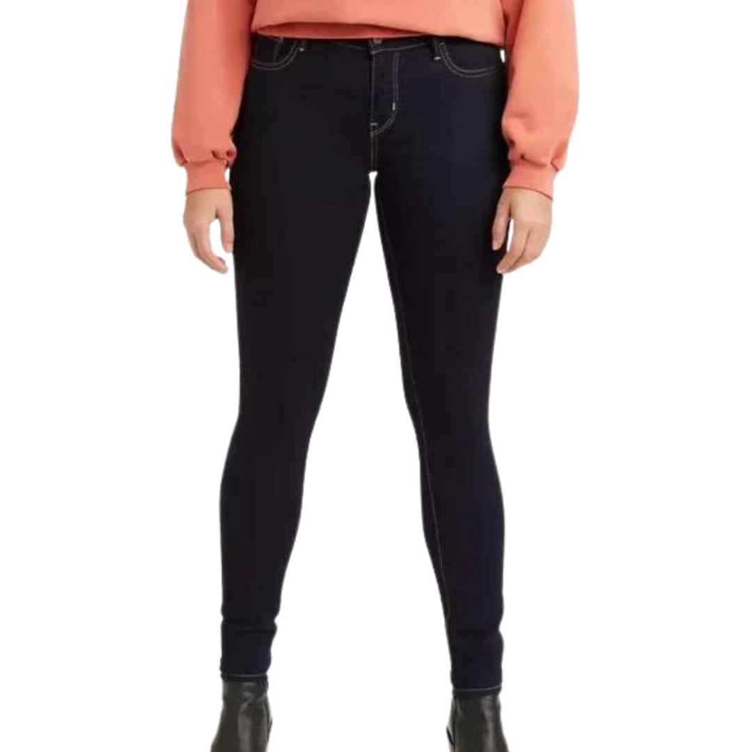 LEVI'S Womens Bottoms L / Navy LEVI'S - 710 Super Skinny Jeans