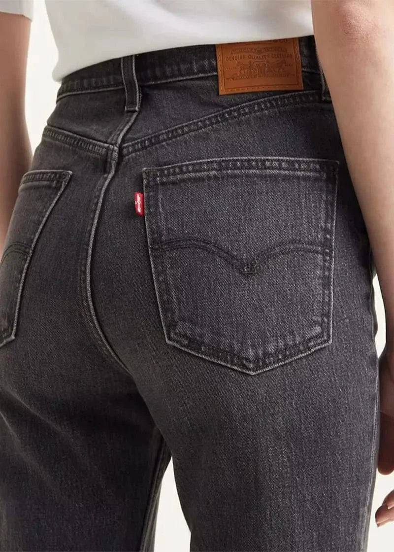 LEVI'S Womens Bottoms XXS / Black / 24 LEVI'S - High Flare Women's Jeans