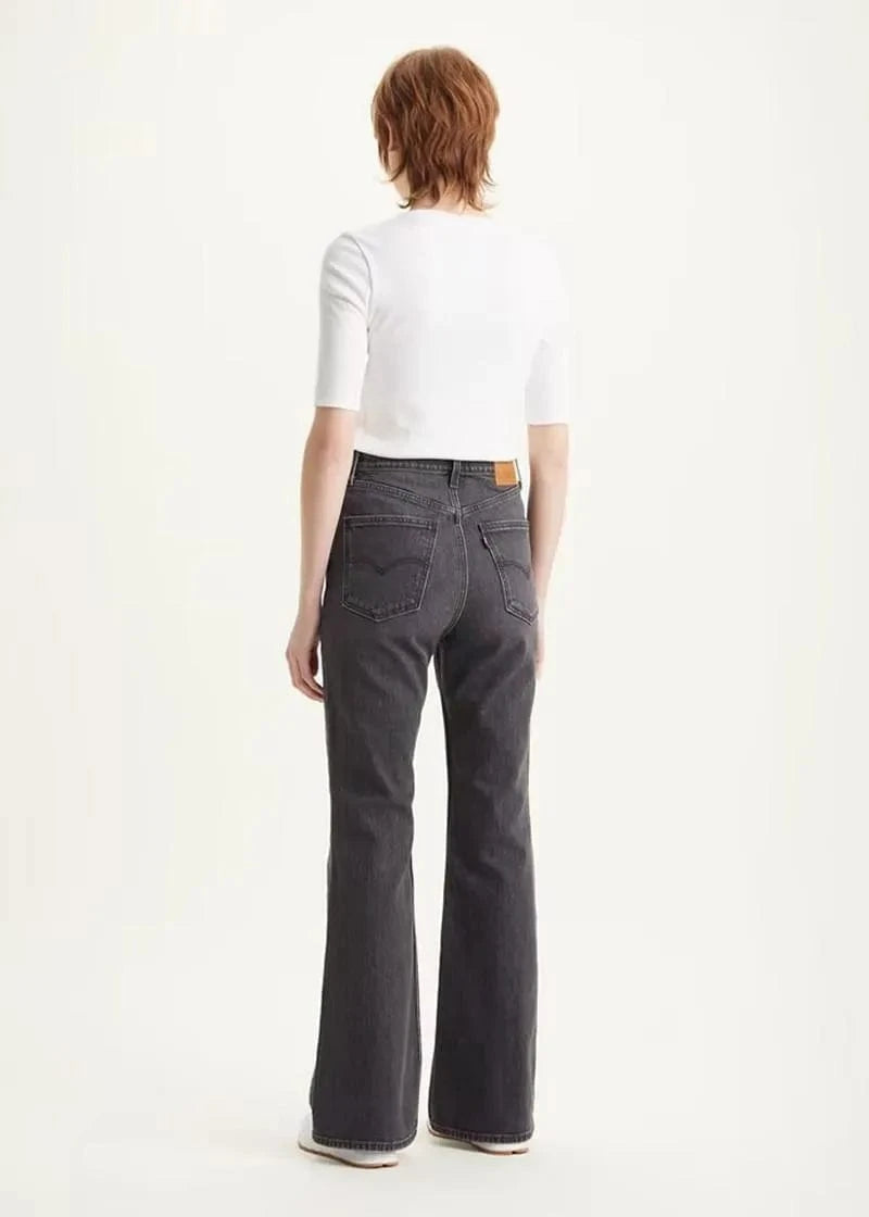LEVI'S Womens Bottoms XXS / Black / 24 LEVI'S - High Flare Women's Jeans