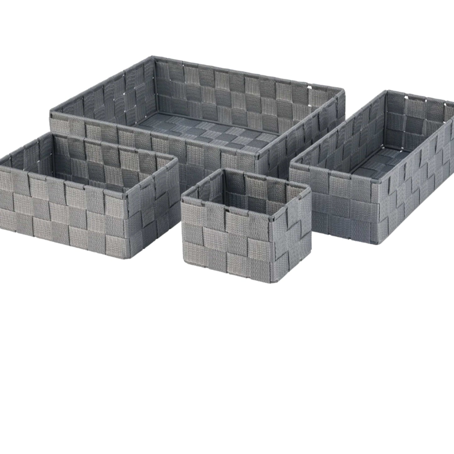 LIVARNO Bath Accessories Grey LIVARNO - Storage Basket Set