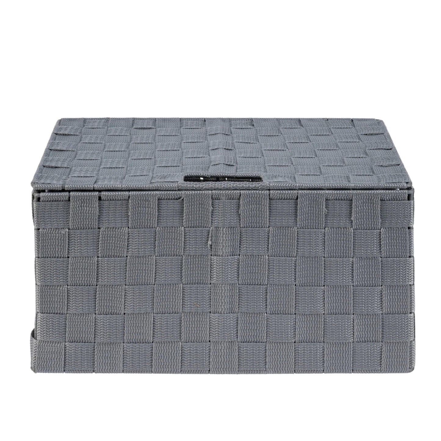 LIVARNO Bath Accessories Grey LIVARNO - Universal Basket with Lid Plastic Gray