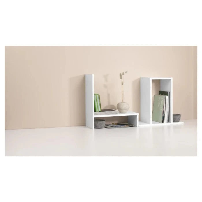 LIVARNO Furniture White LIVARNO - Adjustable desk shelf