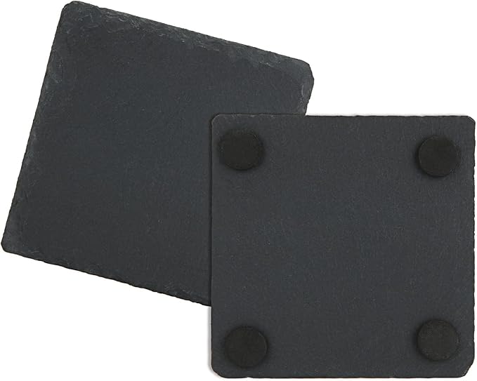 LIVARNO Kitchenware Black LIVARNO - 8 Pieces Of coasters