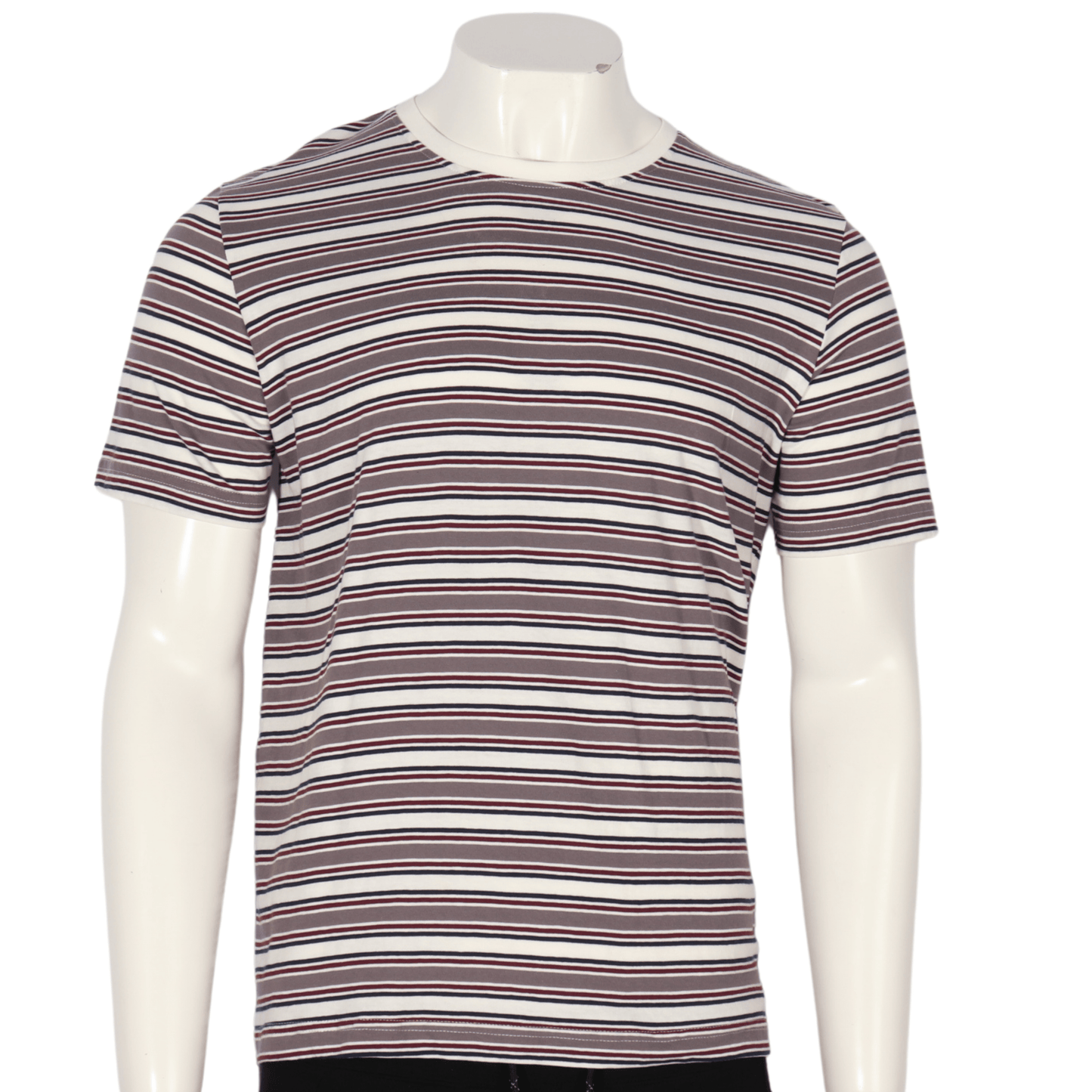 LIVERGY Mens Tops M / Multi-Color LIVERGY - Stripped cotton t-shirt