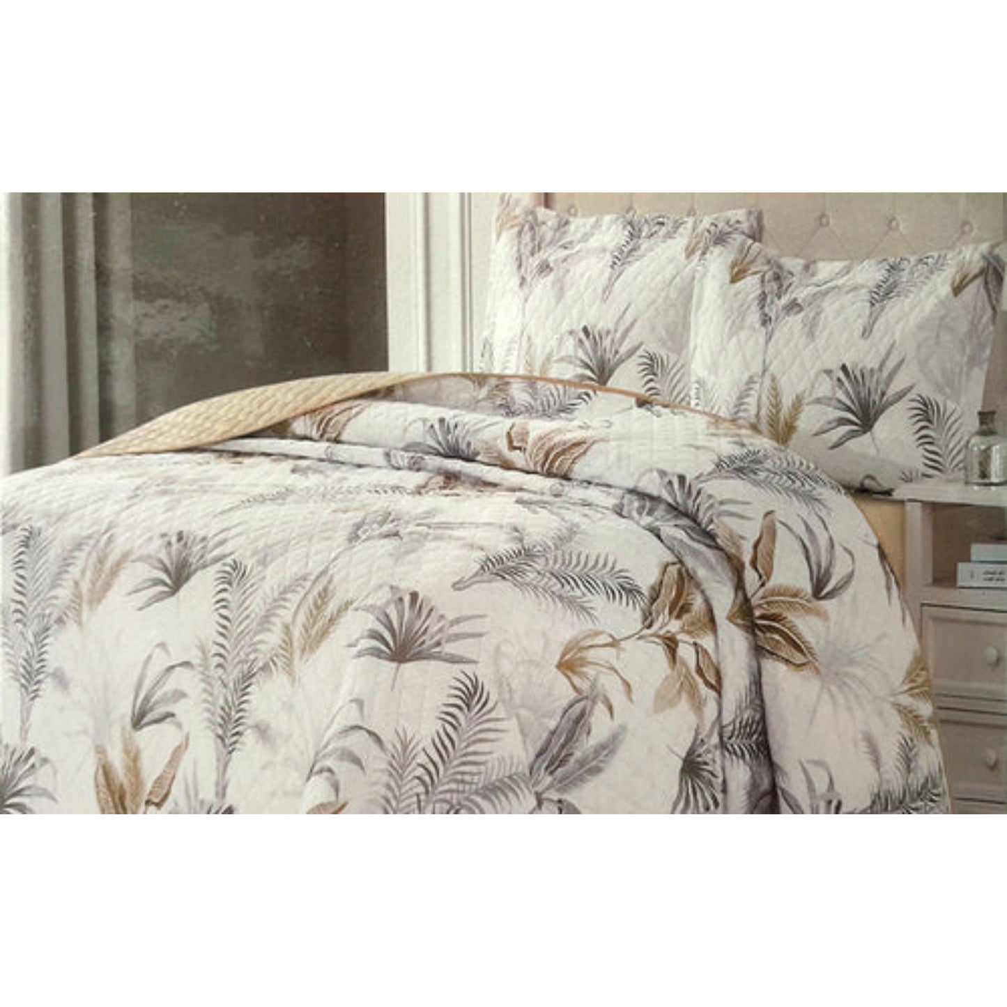 CANNON - Valentini King Summer Bedspread Set of 3 Pcs