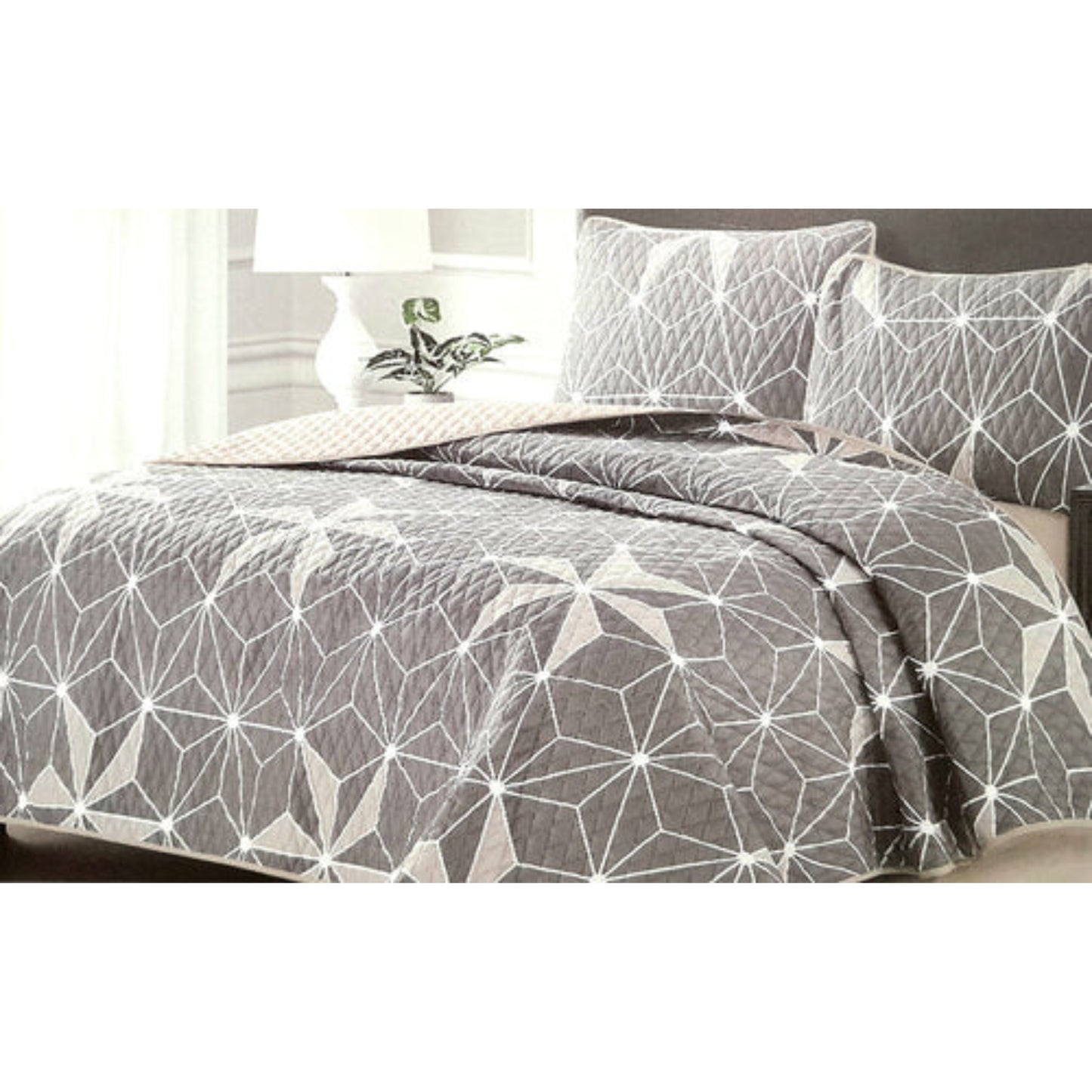 CANNON - Valentini King Summer Bedspread Set of 3 Pcs