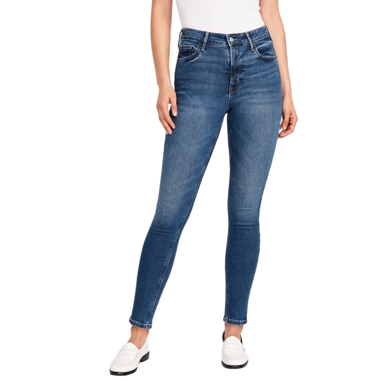 OLD NAVY - High-Waisted Rockstar Super-Skinny Jeans