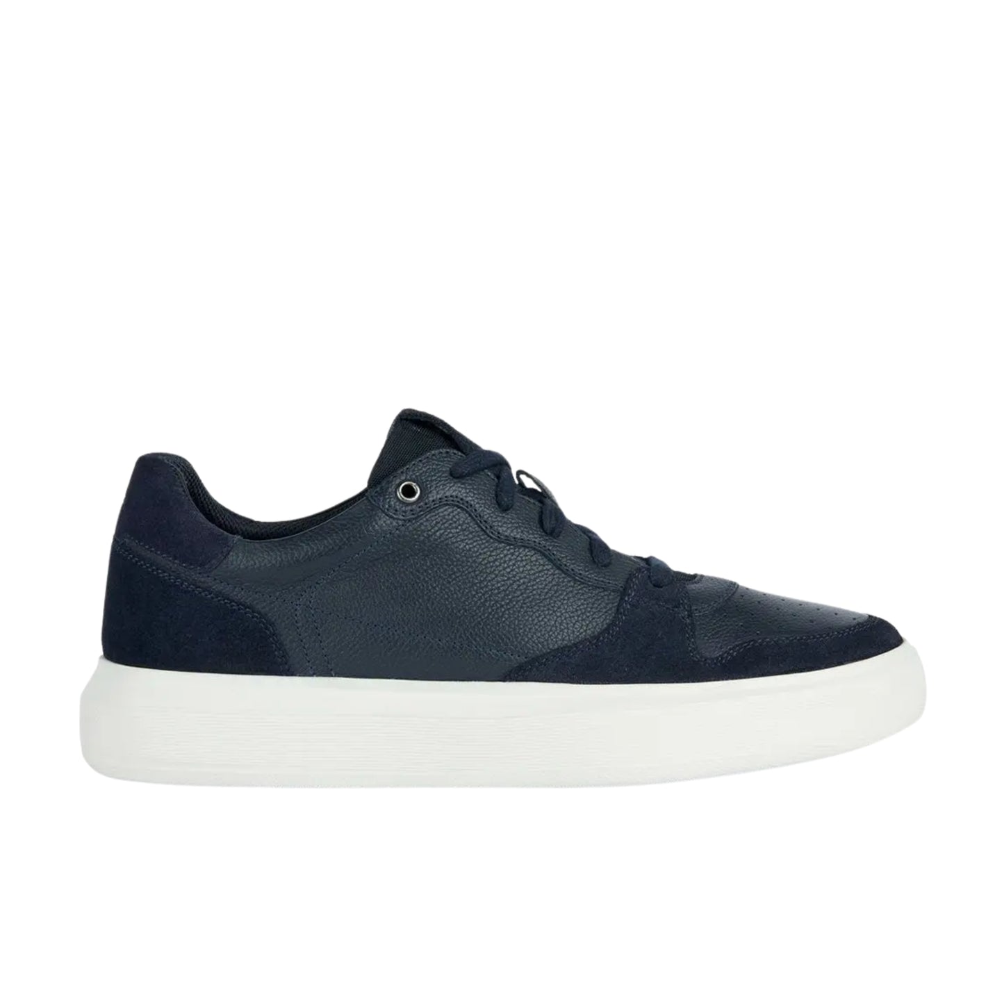 GEOX - Deiven Leather Sneakers