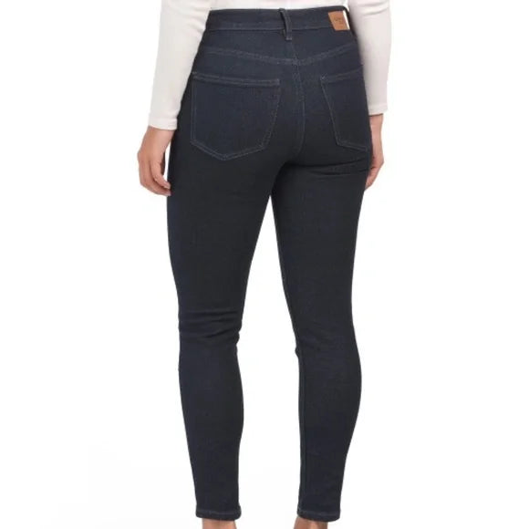 CALVIN KLEIN - Solid cotton button closure denim