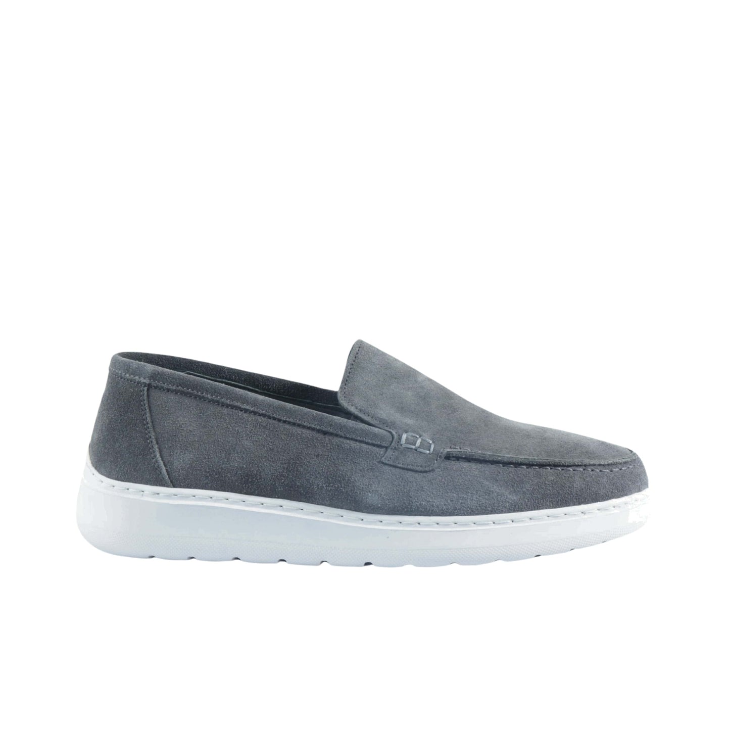 MET SHOES Mens Shoes 41 / Grey MET SHOES - Soft Suede Loafers