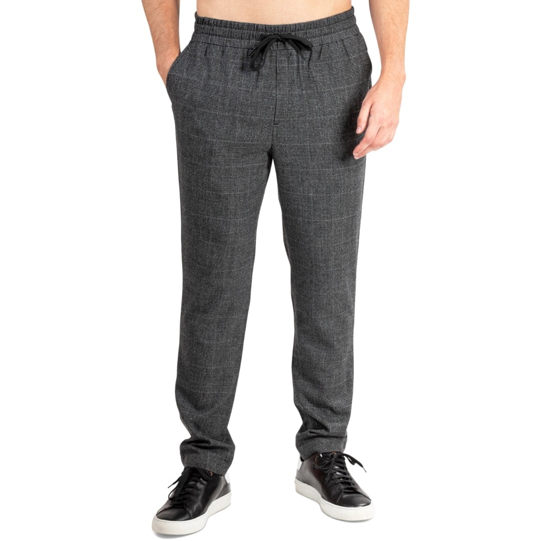 NATORI Mens Bottoms M / Grey NATORI - Dogen Plaid Jogger Pants