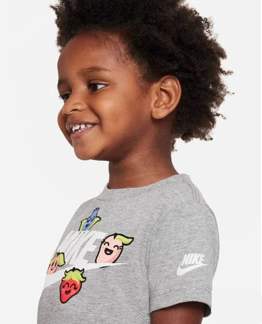 NIKE Boys Tops L / Grey NIKE - Kids Fruits Graphic T-Shirt