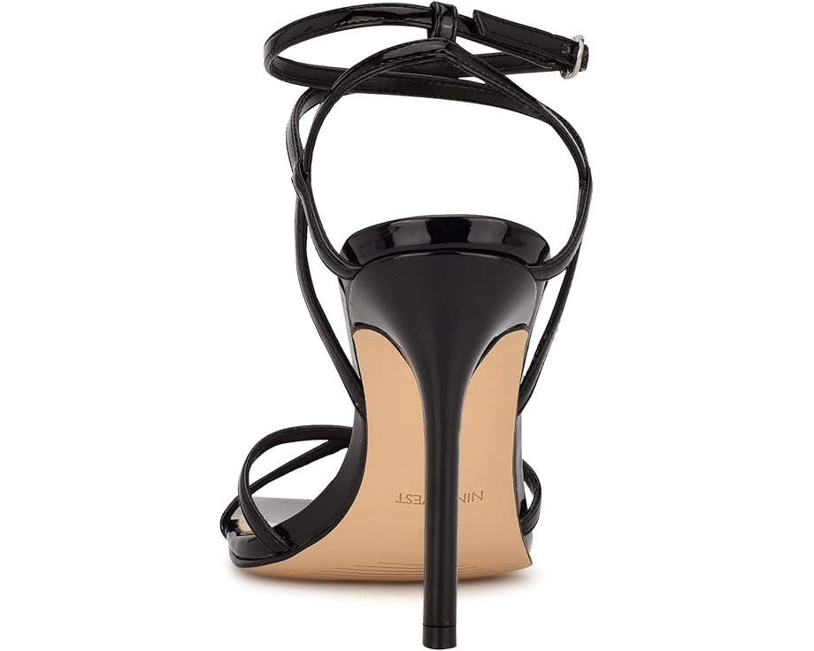 NINE WEST Womens Shoes 42 / Black NINE WEST - Tidle Strappy High Stiletto Sandals