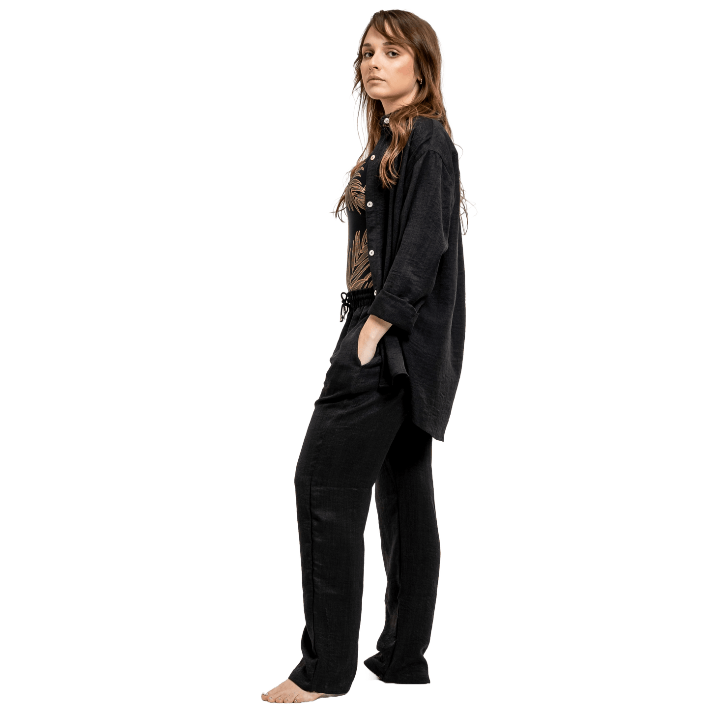 NINETY 60 NINETY Women Sets Ninety 60 Ninety - Kali Linen Set