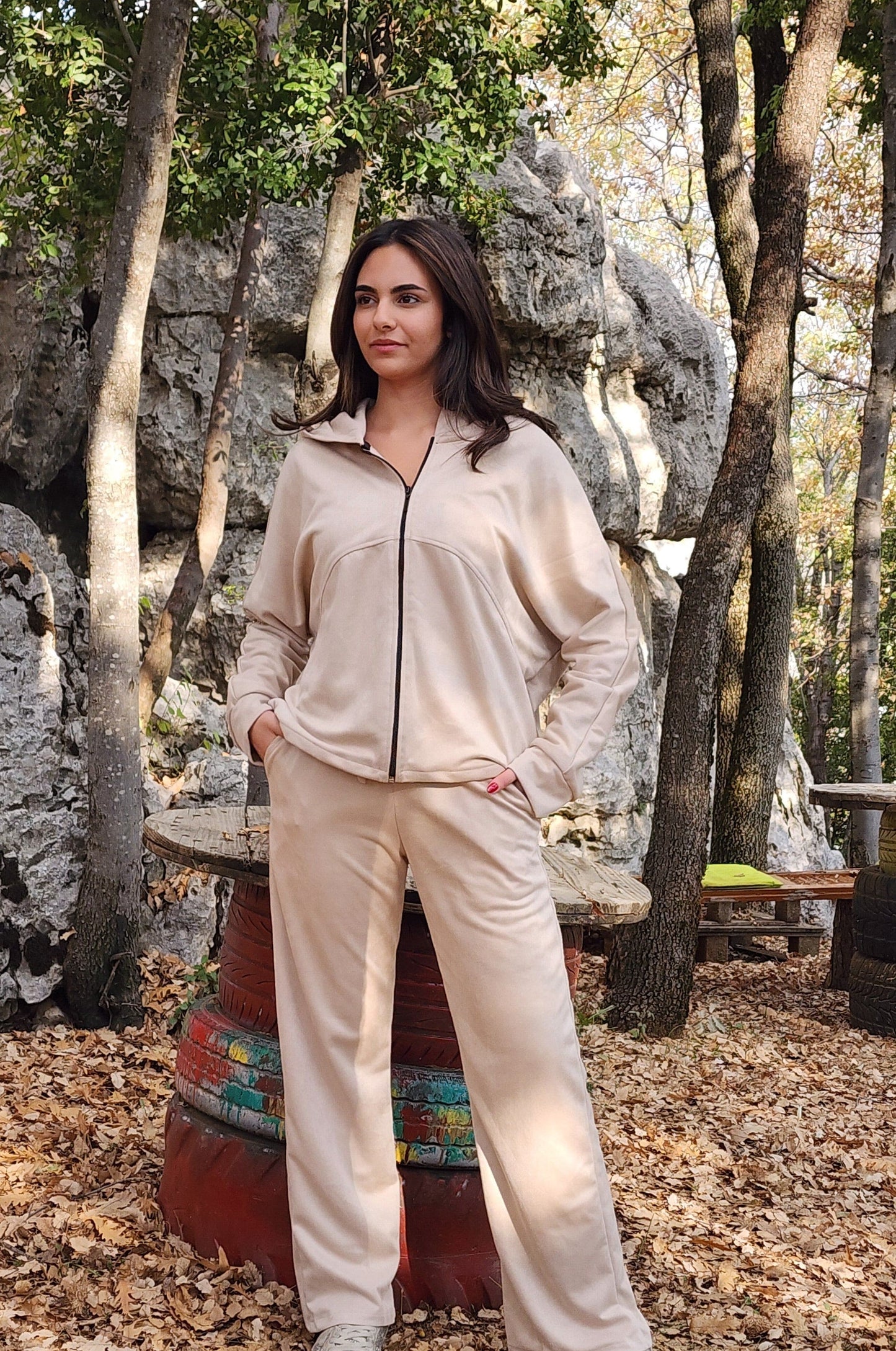 NINETY 60 NINETY Womens Jackets Ninety 60 Ninety - Sude Jacket
