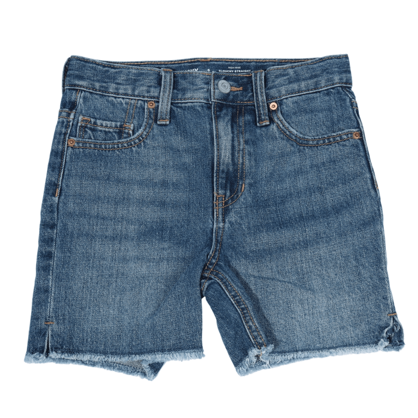 OLD NAVY Girls Bottoms XS / Blue OLD NAVY - High Waist Shorts