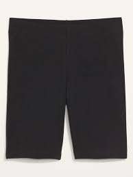 OLD NAVY Girls Bottoms XL / Black OLD NAVY - High Waisted Bike Shorts