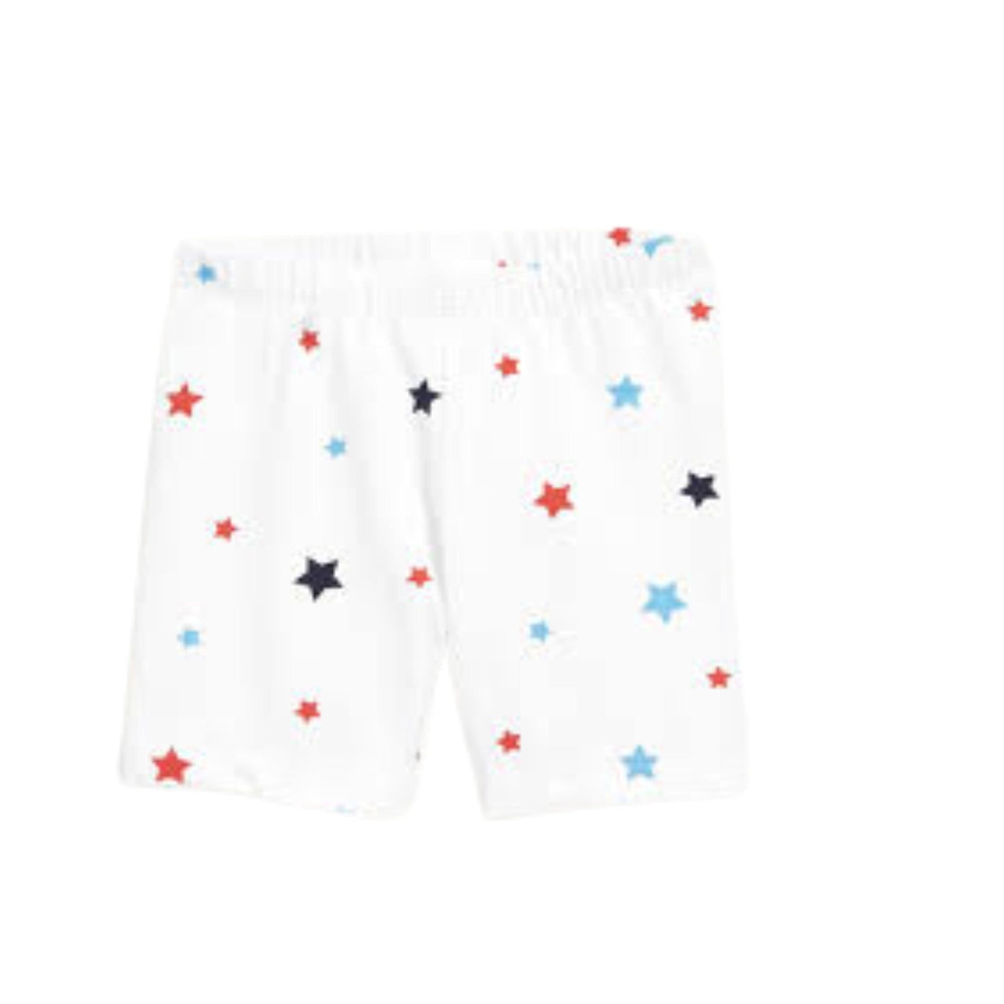 OLD NAVY Girls Bottoms S / White OLD NAVY - Printed Star Short Bike