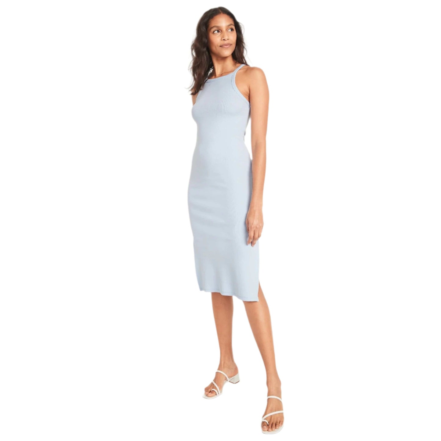 OLD NAVY Womens Dress OLD NAVY - Rib knitted long dress