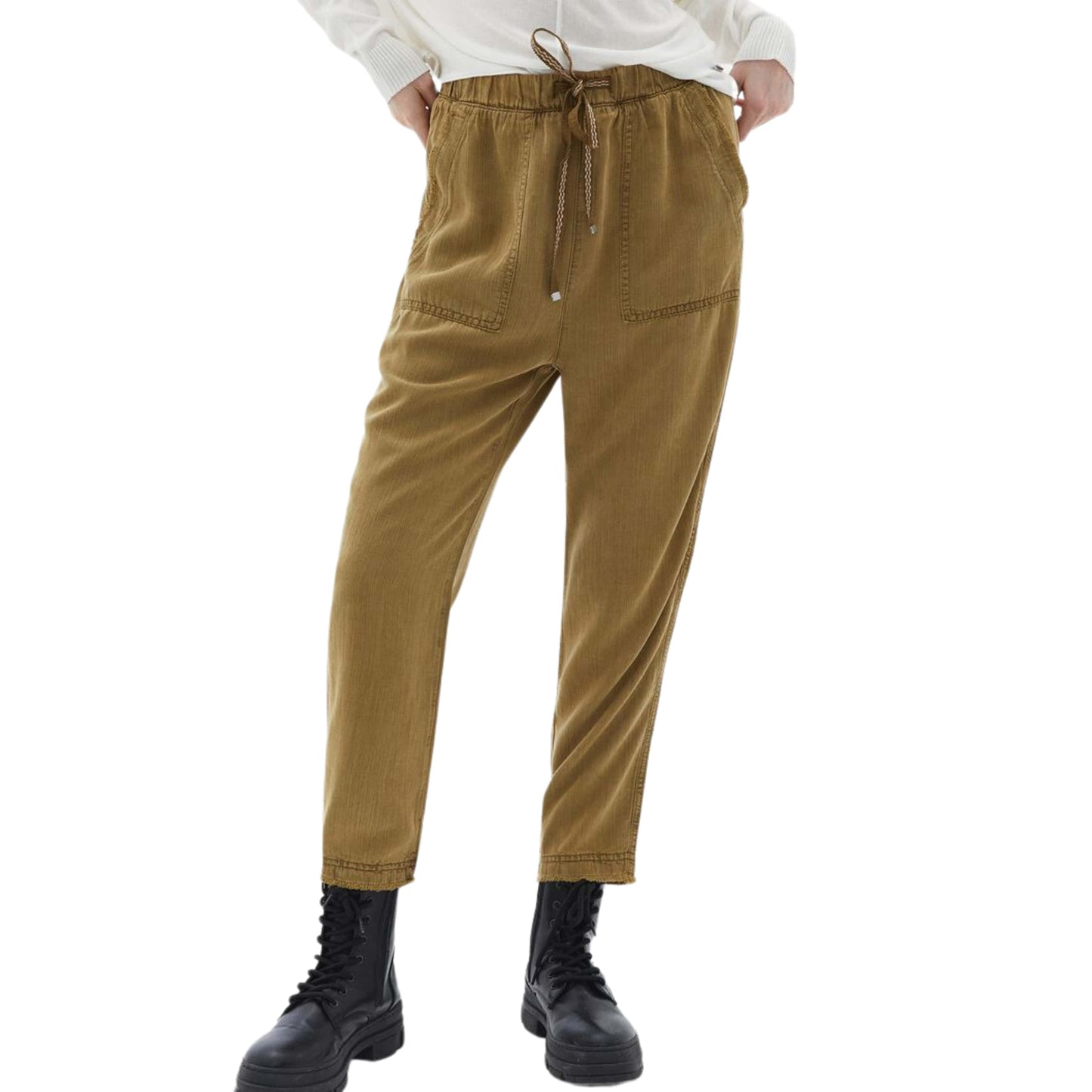 OXXO Womens Bottoms OXXO - Mid Rise Baggy Fit Pants