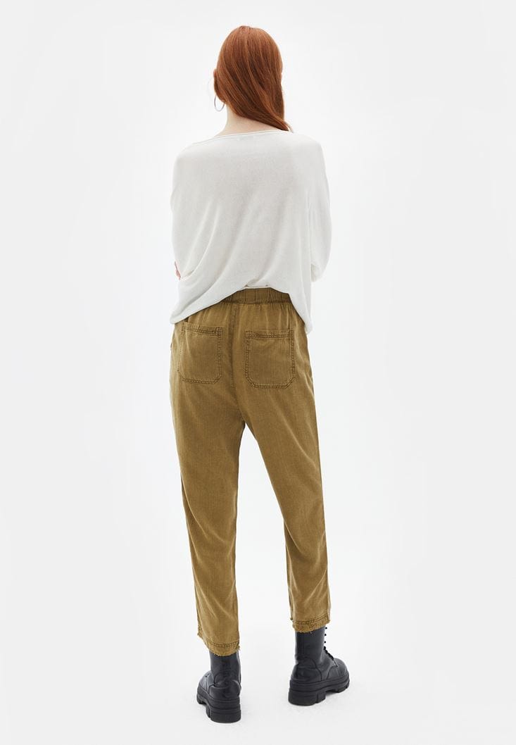 OXXO Womens Bottoms OXXO - Mid Rise Baggy Fit Pants