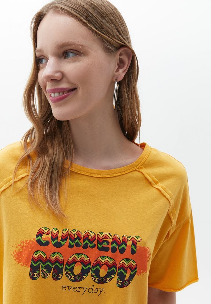 OXXO Womens Tops OXXO - Oversize Printed Tshirt