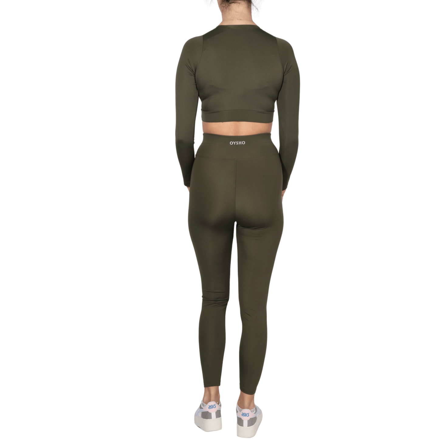 OYSHO Womens sports OYSHO - long sleeve top and leggings