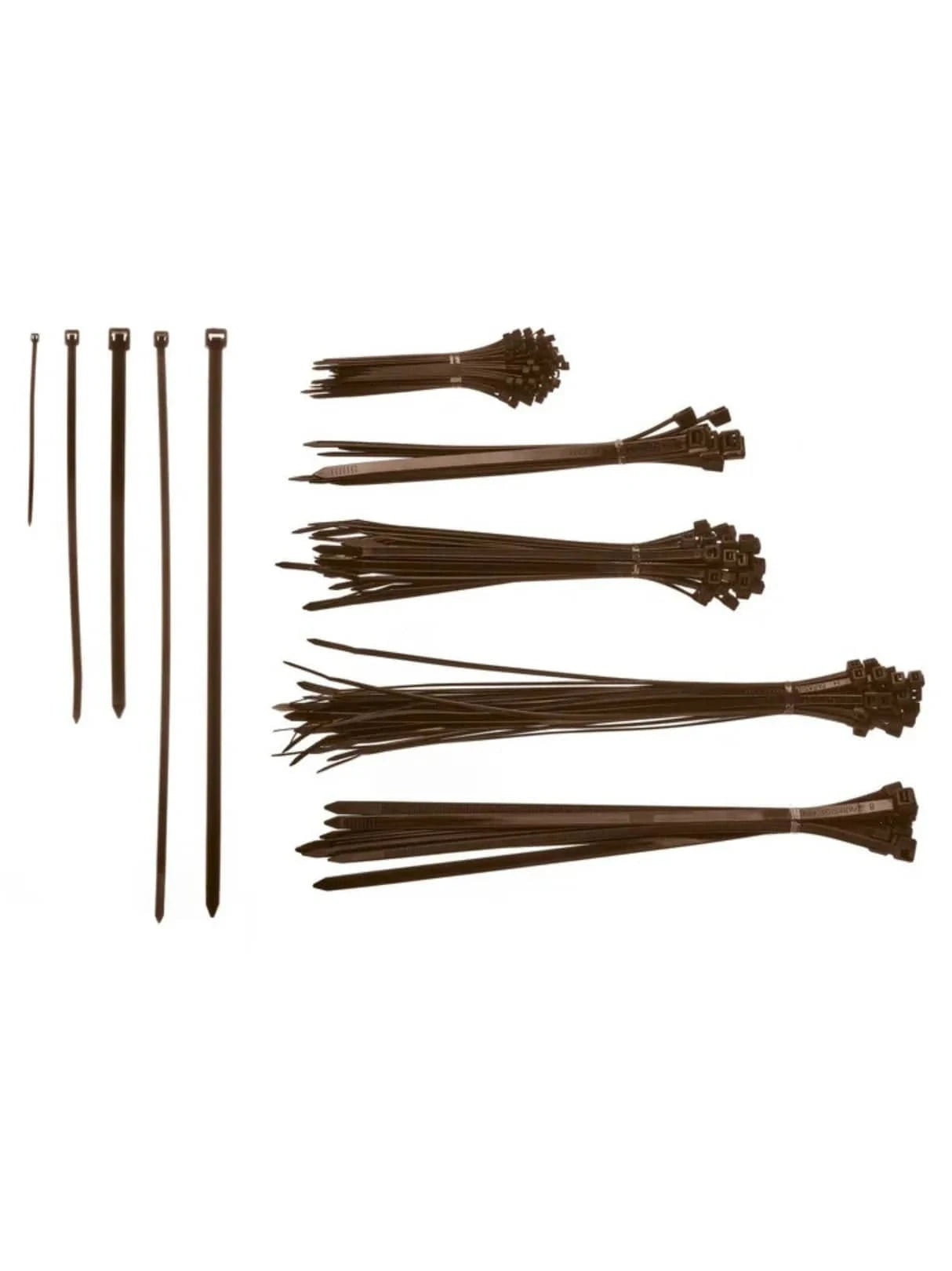 PARKSIDE Power & Hand Tools Brown PARKSIDE - Cable Tie Set 251 Pieces