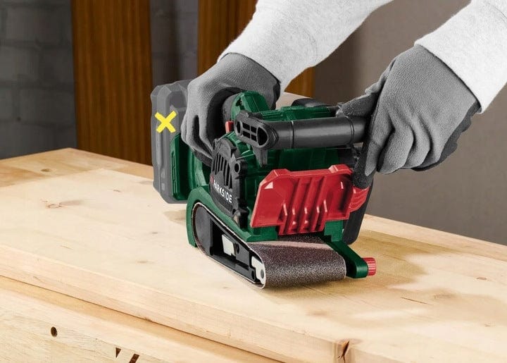 PARKSIDE Power & Hand Tools PARKSIDE - Cordless Belt Sander 20V