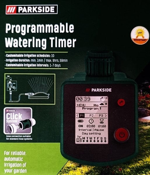 PARKSIDE Power & Hand Tools PARKSIDE - Irrigation controller watering programmer