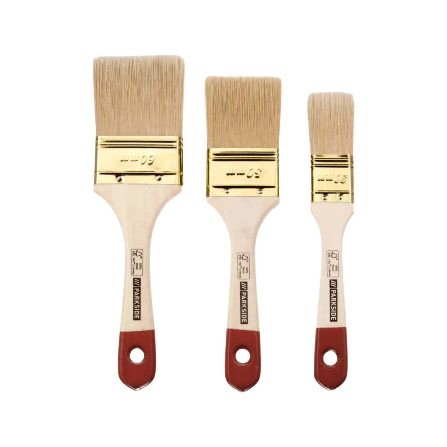 PARKSIDE Power & Hand Tools Burgundy PARKSIDE - Paint Brush Set