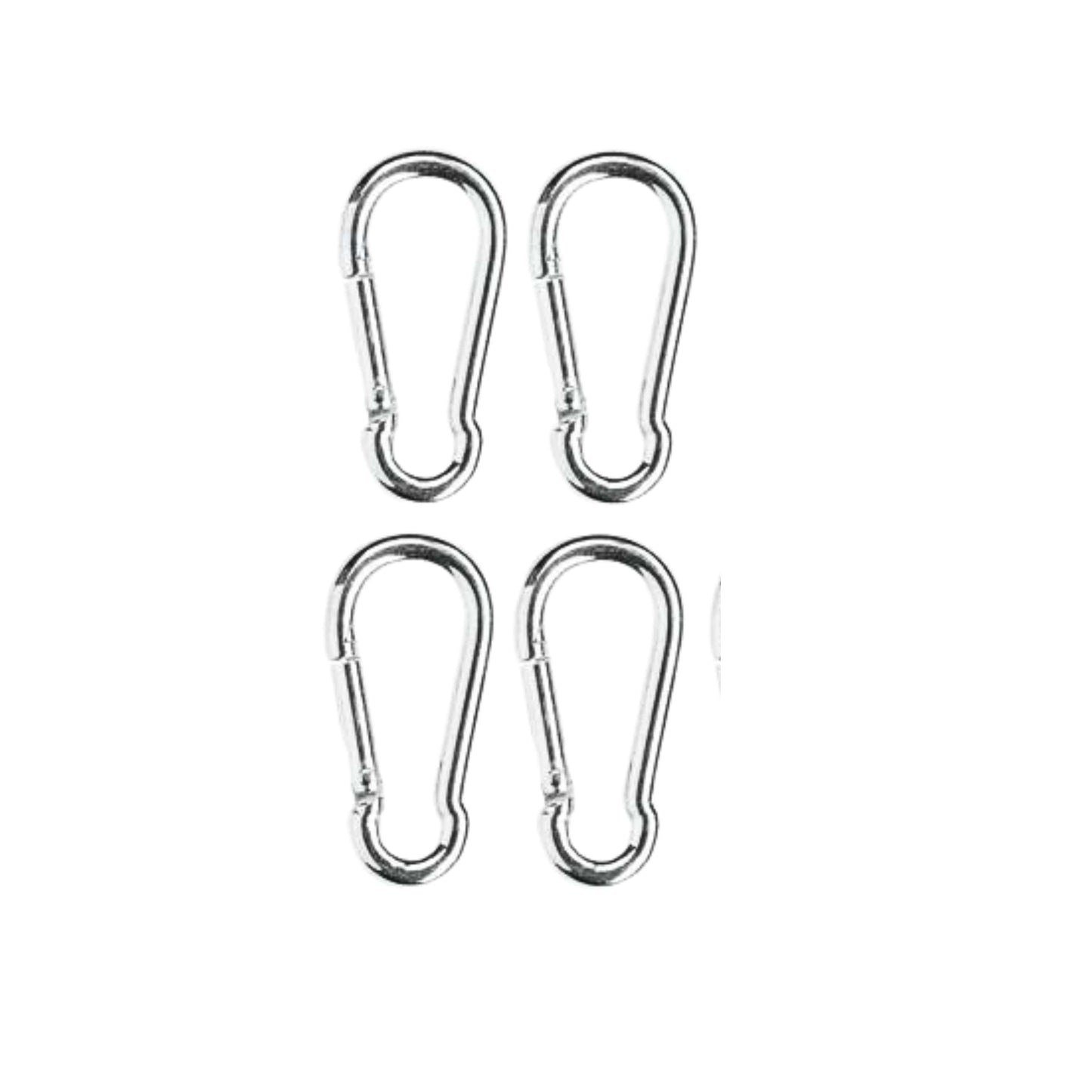 PARKSIDE Power & Hand Tools Silver PARKSIDE - Steel snap hook Set