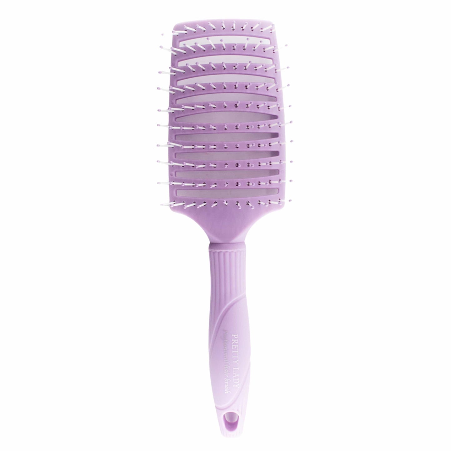 PRETTY LADY Hair Styling Tools Purple PRETTY LADY - Curly Hair Brush