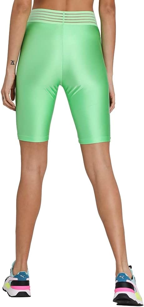 PUMA Womens sports S / Green PUMA - High waist stretchy sports shorts