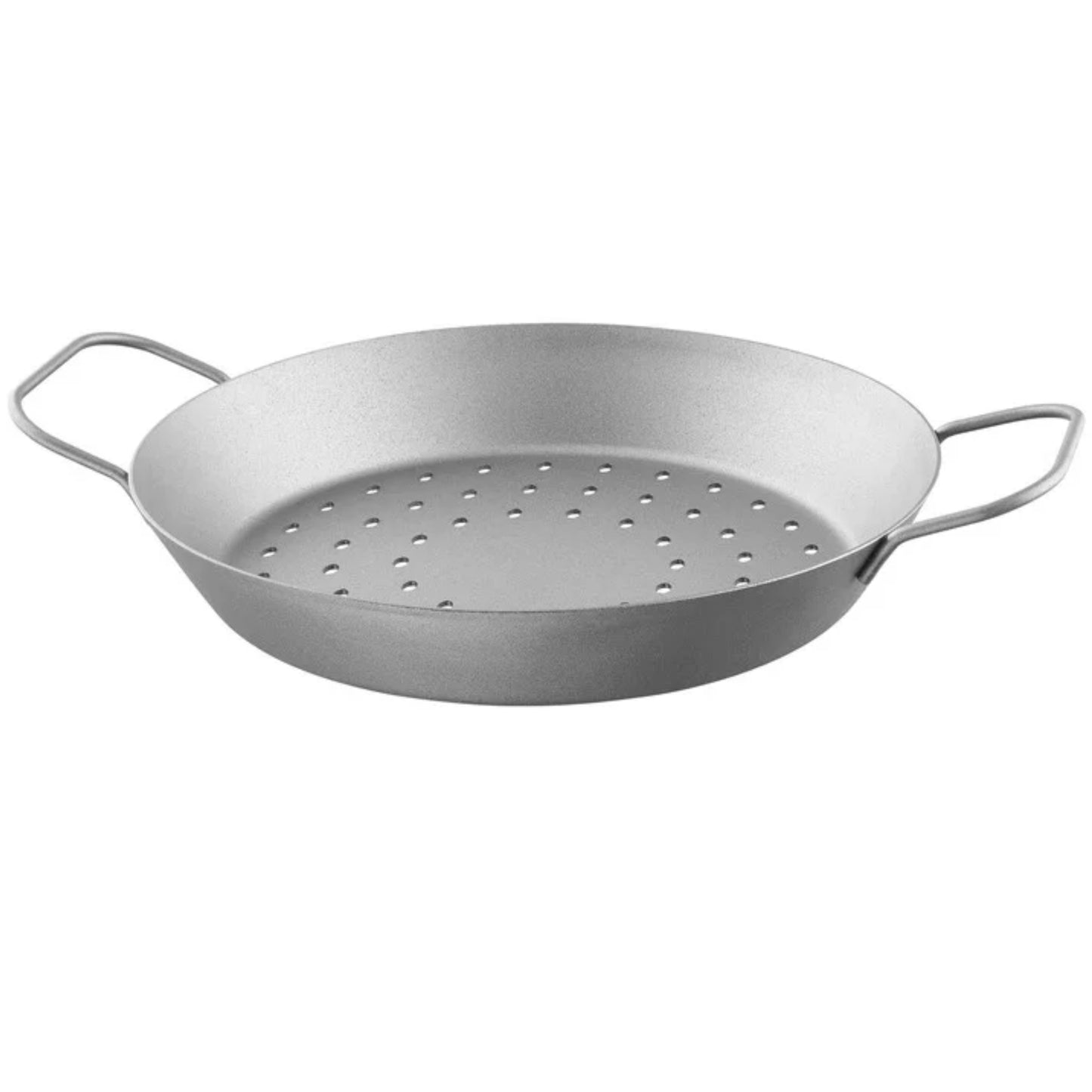 MEISTER GRILL - Iron Frying Pan, with 2 Handles On The Sides