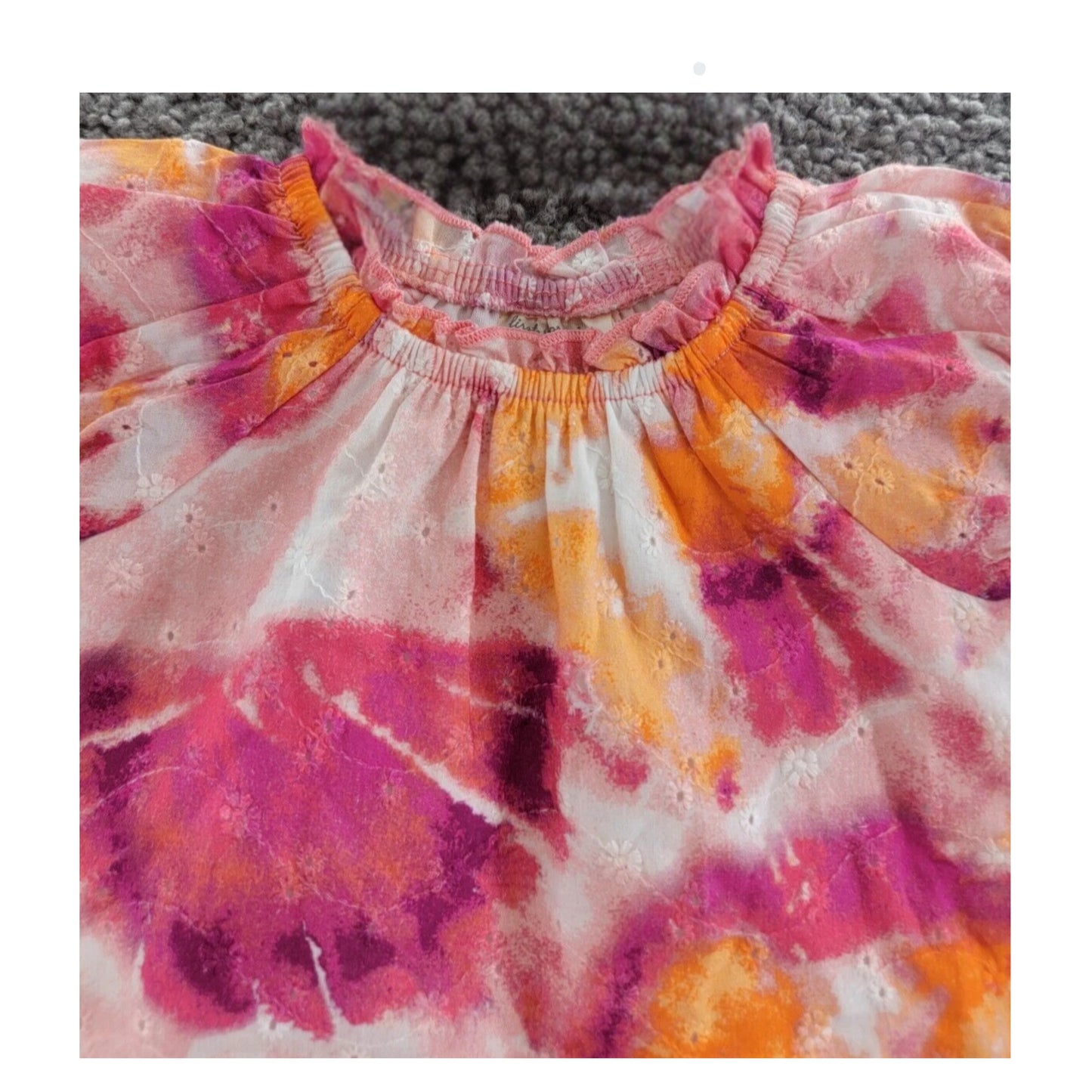 FIRST IMPRESSIONS - Baby - Girls 2-Pc. Tie Dye Set