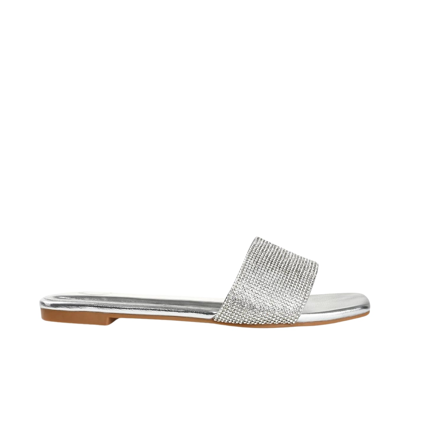 JOURNEE COLLECTION - Beautiful Rhinestone Coverd Slippers