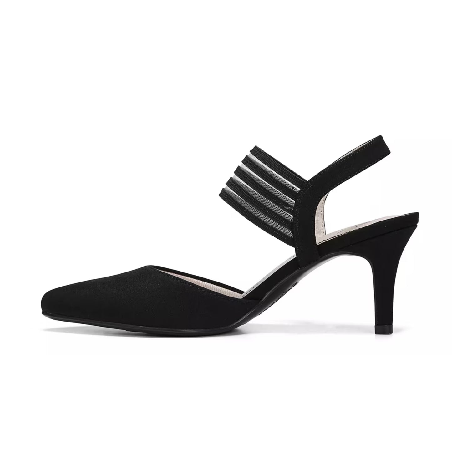 LIFESTRIDE - Cushioned Footbed Slingback Dress Heels