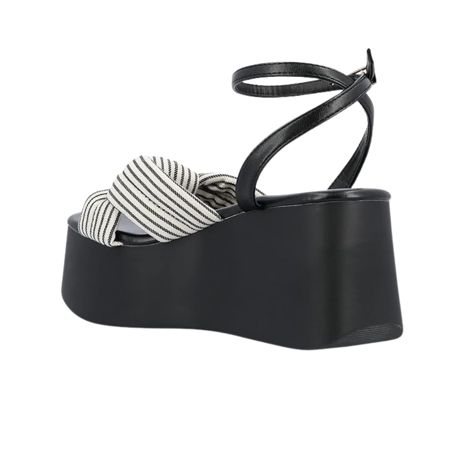 JOURNEE COLLECTION - Faux Leather Platform Sandals