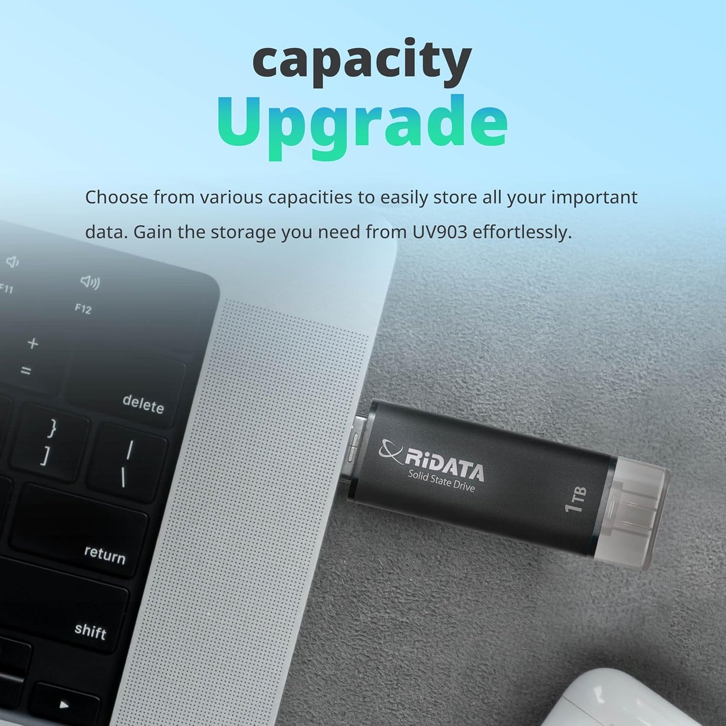 RIDATA Electronic Accessories RIDATA - Portable SSD 1T UV903