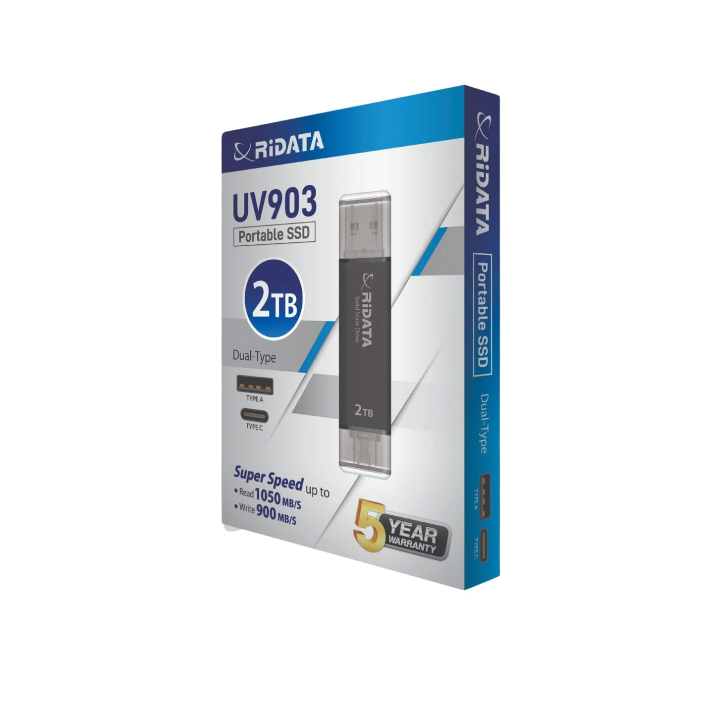 RIDATA Electronic Accessories 2 TB RIDATA - Portable SSD 1T UV903