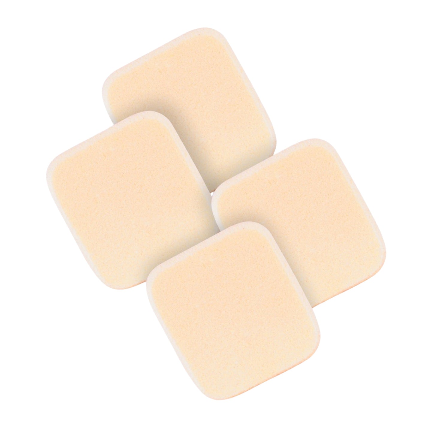 RUBY ROSE Beauty Tools RUBY ROSE - Rectangular Powder Sponge 4 Pcs