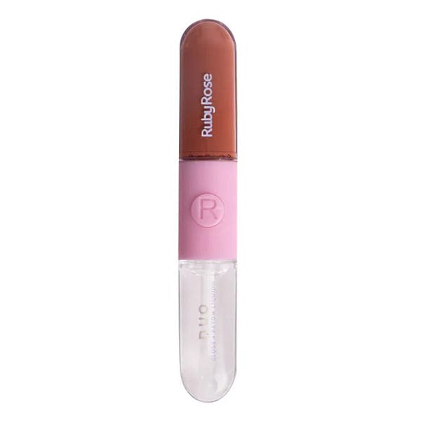 RUBY ROSE Makeup D06 RUBY ROSE - Duo Gloss+Batom Liquid